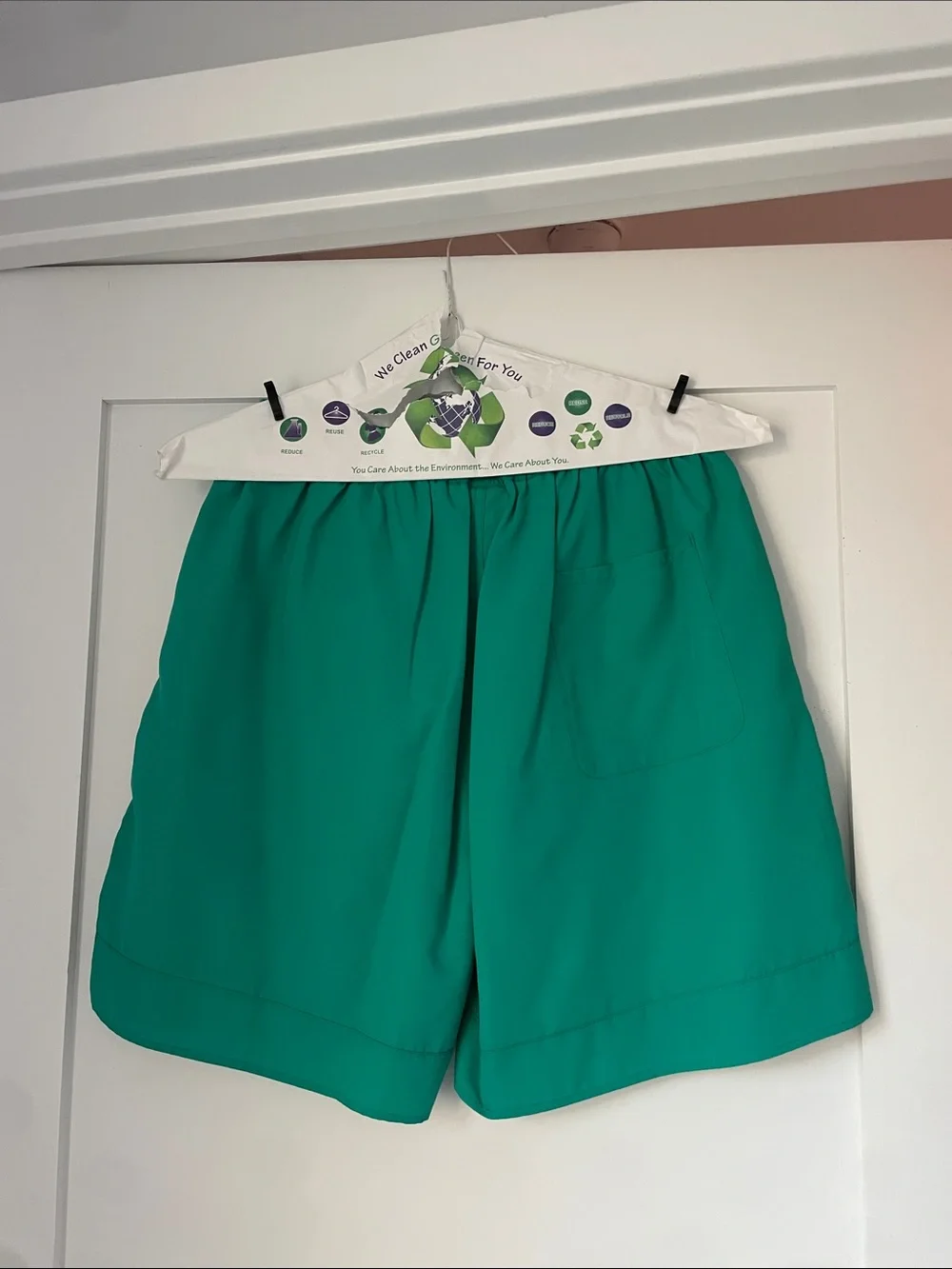 Undefeated Teal Green Mens Athletic Shorts